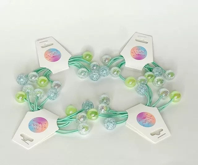 Sparkling Gem Ponytail Holders