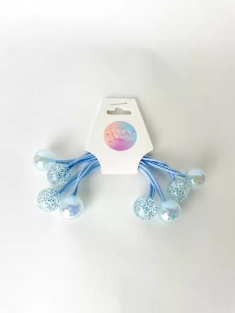 Sparkling Gem Ponytail Holders